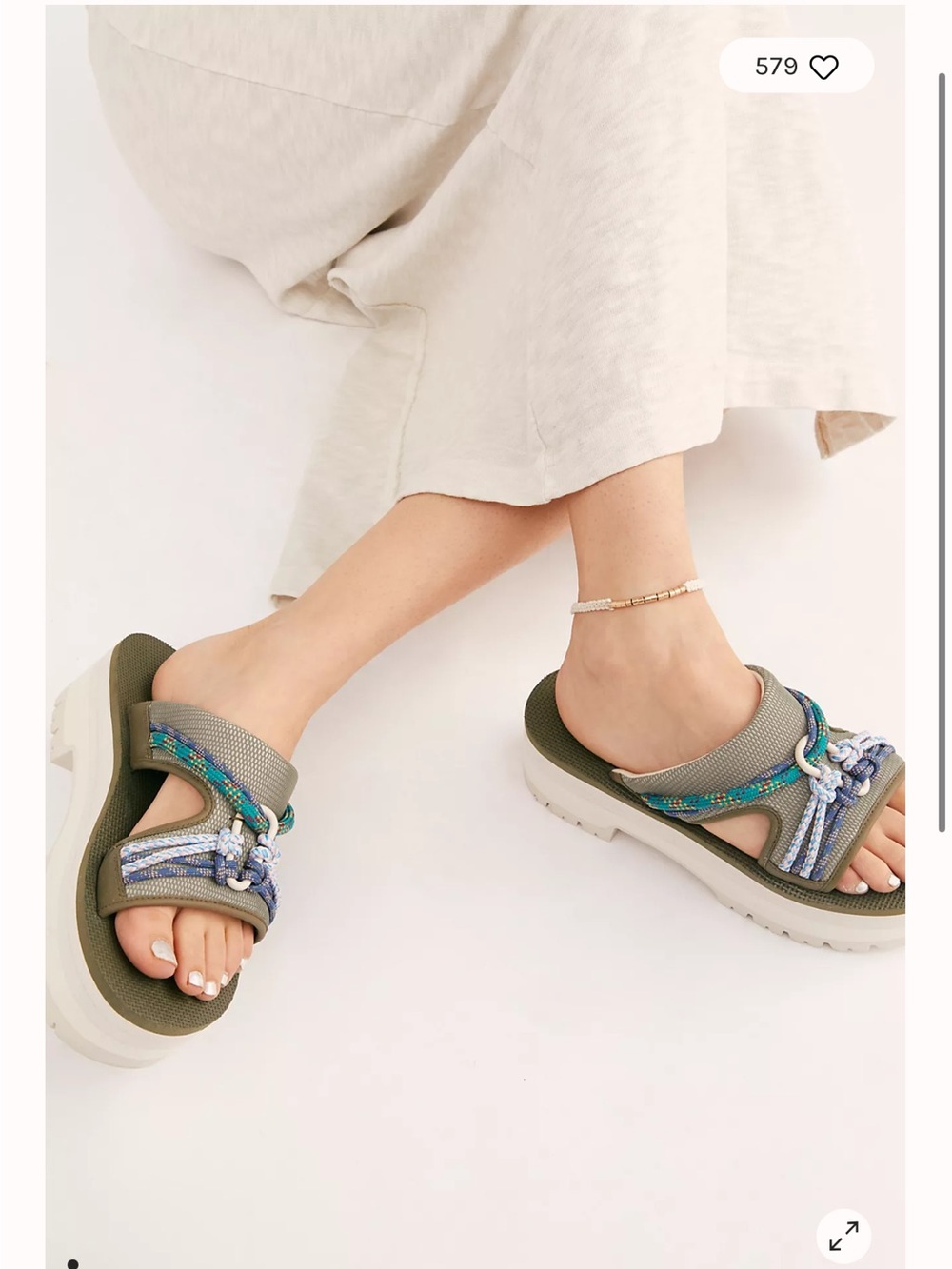 Teva Indio Carabiner Slide Rope Sandals